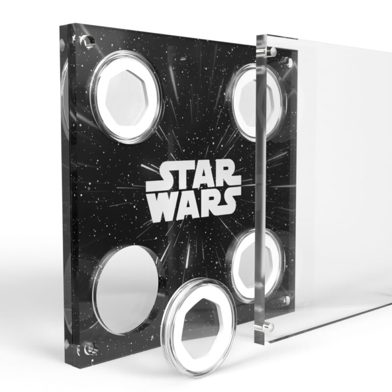 Star Wars coin display stand