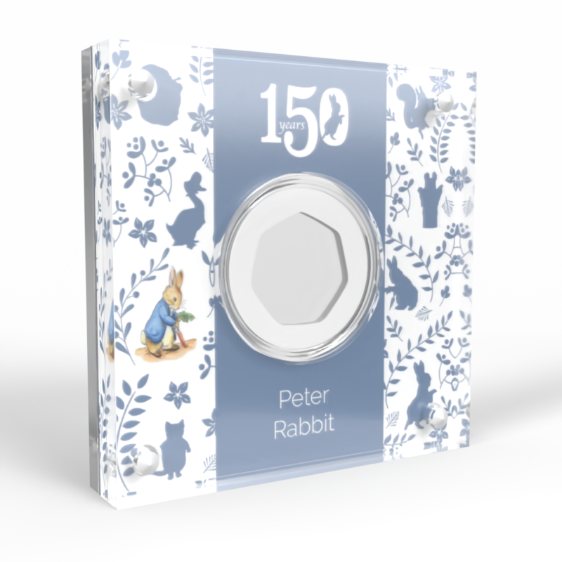 Peter Rabbit 150th anniversary commemorative packaging.